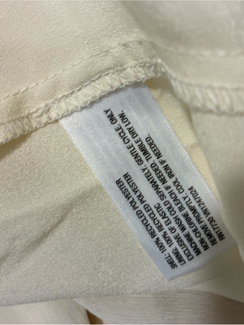a new day Ivory Smocked Maxi Dress - Picture 5 of 5